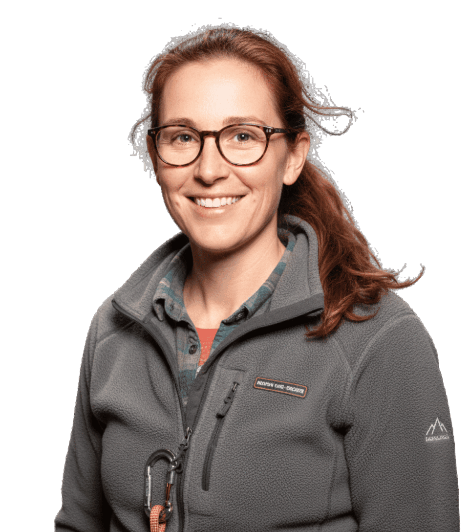 Laura Sánchez instructora. Cursos de Montaña Online y Presenciales