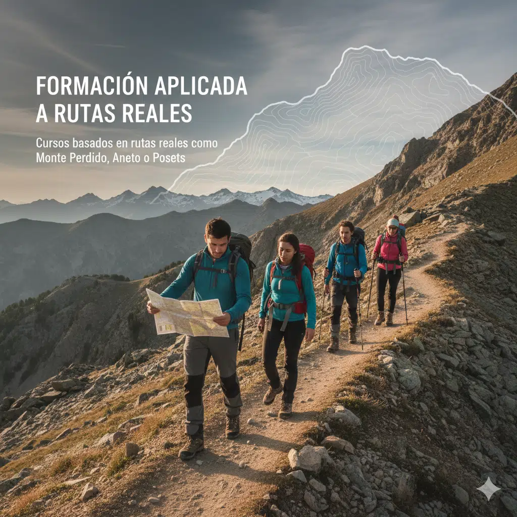 formación aplicada a rutas reales