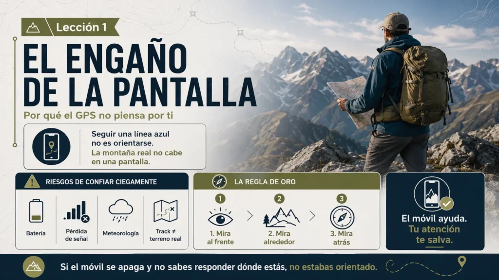 El engaño de la pantalla: por qué el GPS no piensa por ti