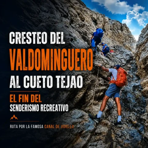 Cresteo del Valdominguero en Picos de Europa