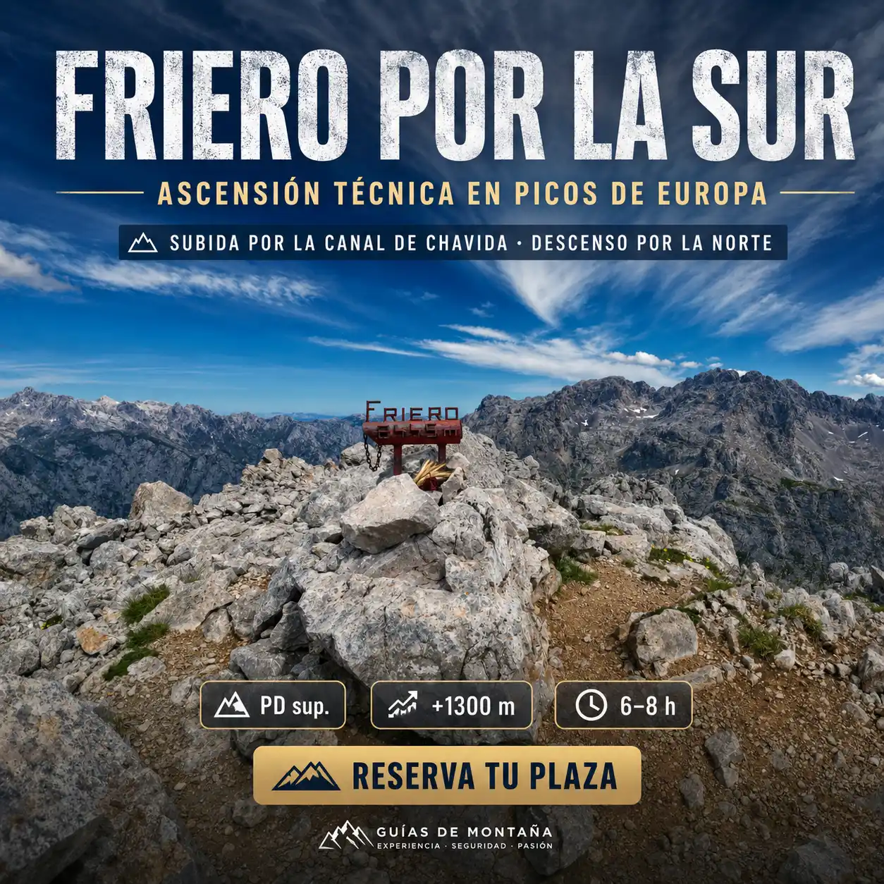 Ascensión al Friero por la sur