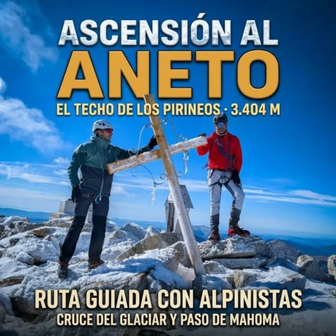 Reserva rutas de trekking en Pirineos 12 Ascensión al Aneto