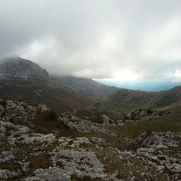 Amanecer en la montaña