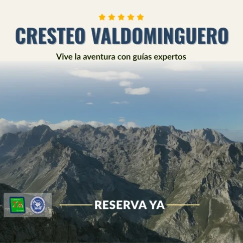 Reserva tu aventura de trekking y montaña 25 Cresteo del Valdominguero al Cueto Tejao