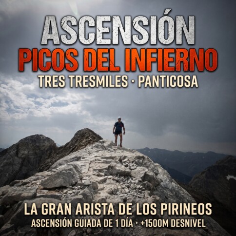 Reserva rutas de trekking en Pirineos 9 Picos del Infierno con Guía de montaña