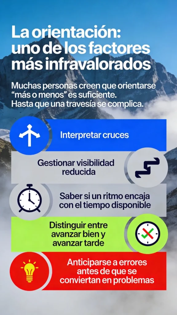 La orientación: trekking monte perdido guiado o por libre