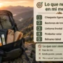 Material para subir al Torrecerredo: lo imprescindible, lo recomendable y lo que puedes dejar en casa